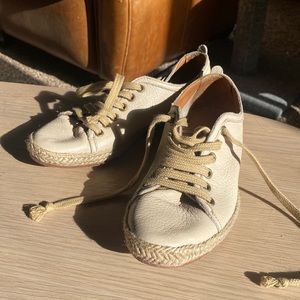 N. D. C. Made by hand. Leather soles. Size 36. Used no more than 4 times